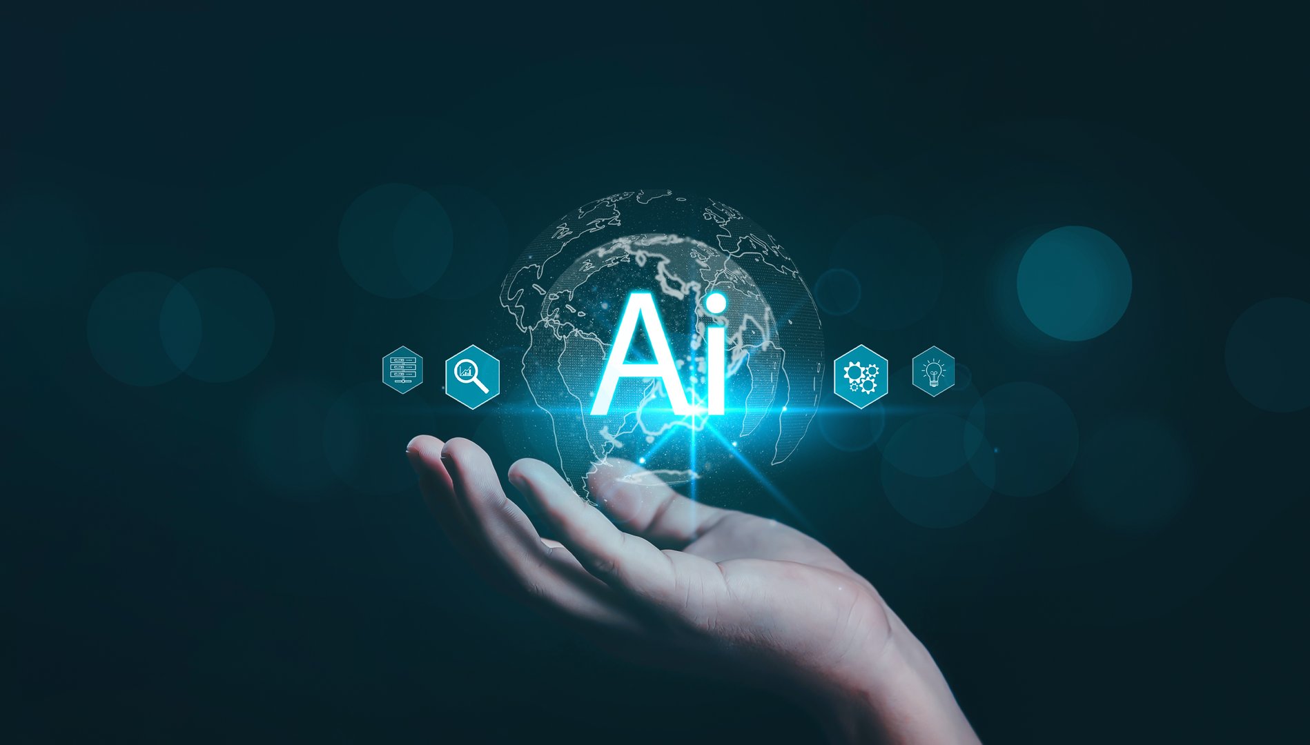 Teknologi som kopplar samman världen — artificiell intelligens och framtidens teknik.